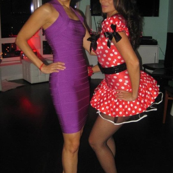 BQueen Purple Band Dress - Size Small - Picture 3 of 8